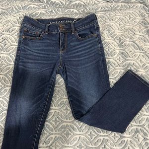 American eagle mid rise ankle skinny